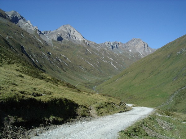 Blick vom Klammljoch nach Osttirol