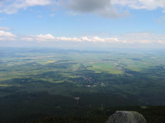 Panoramablick Richtung Poprad